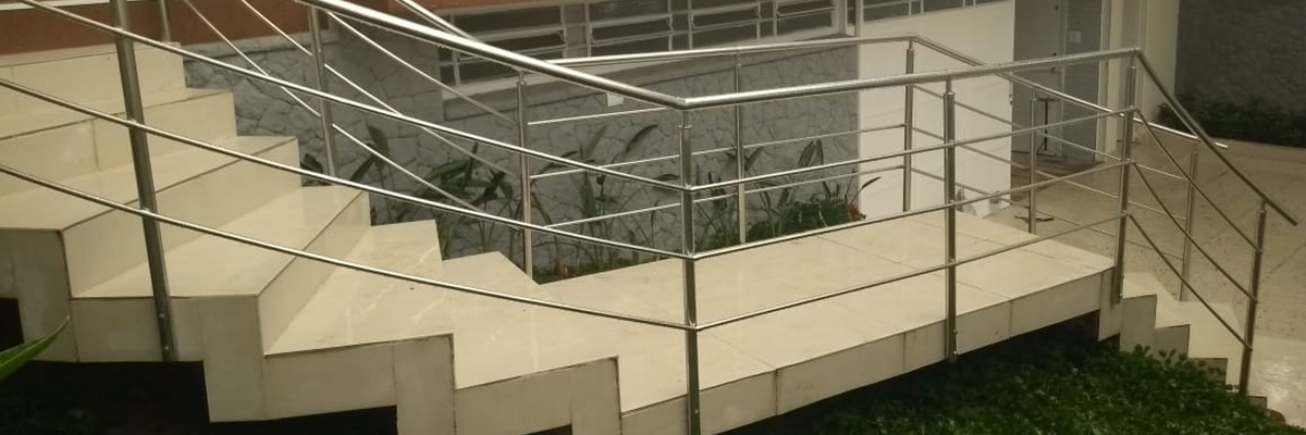 Corrimão para escada em Taubaté Corrimão para escada em Taubaté