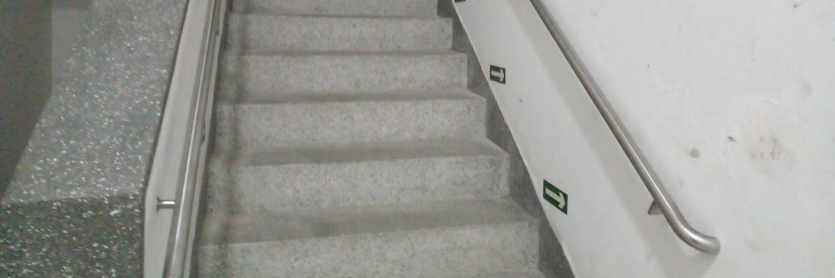 Corrimão de parede de alumínio em SP Corrimão de parede de alumínio em SP