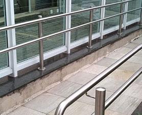 Corrimão de acessibilidade